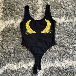 Black GUESS bodysuit size extra small